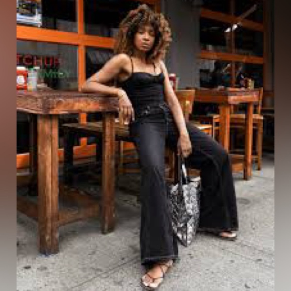 GANNI Wide Leg Jeans - 29”
